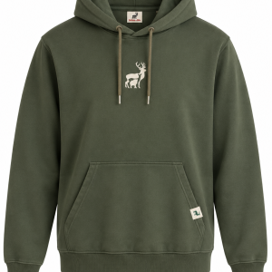 Hoodie Olive Vorne