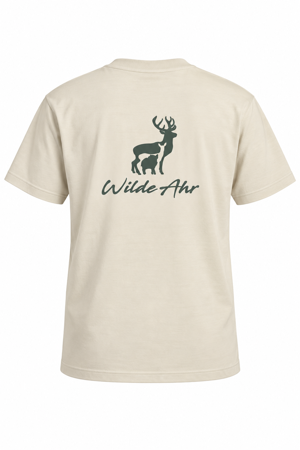 T Shirt Creme Hinten