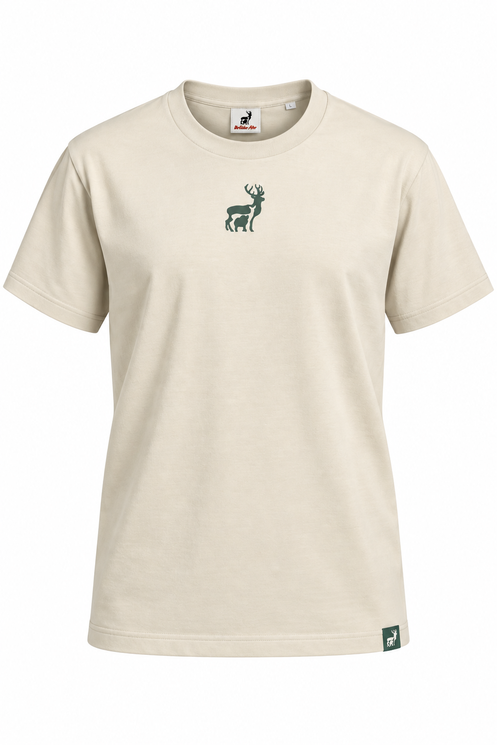 T Shirt Creme Vorne