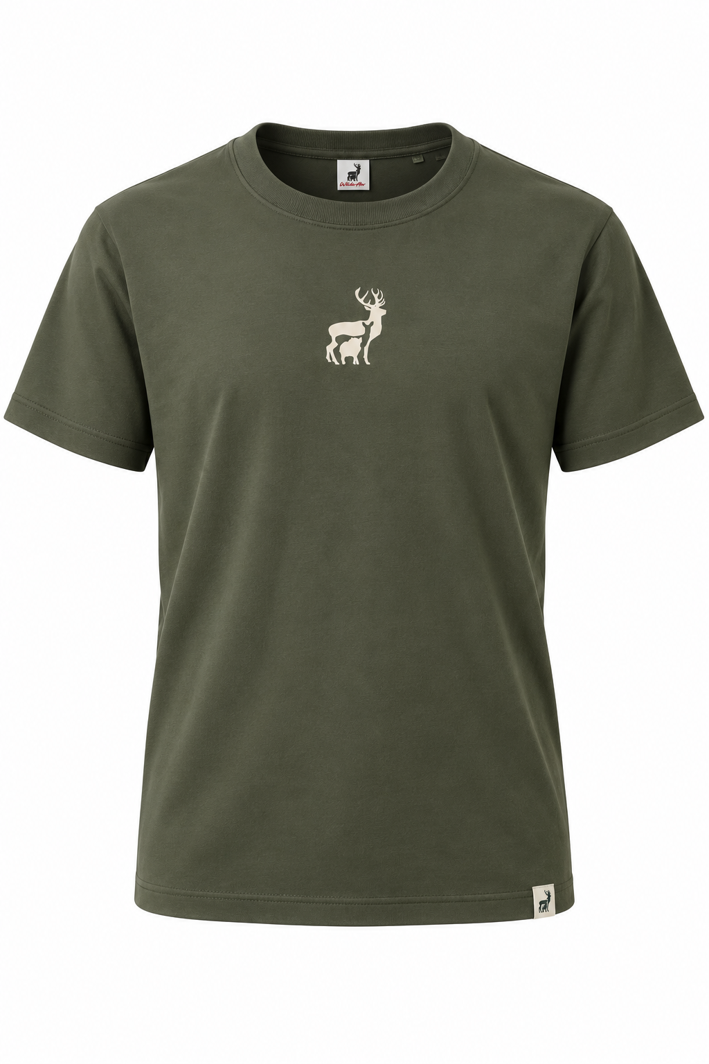 T Shirt Olive Vorne